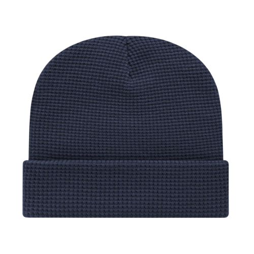 Waffle Pom Pom Hat