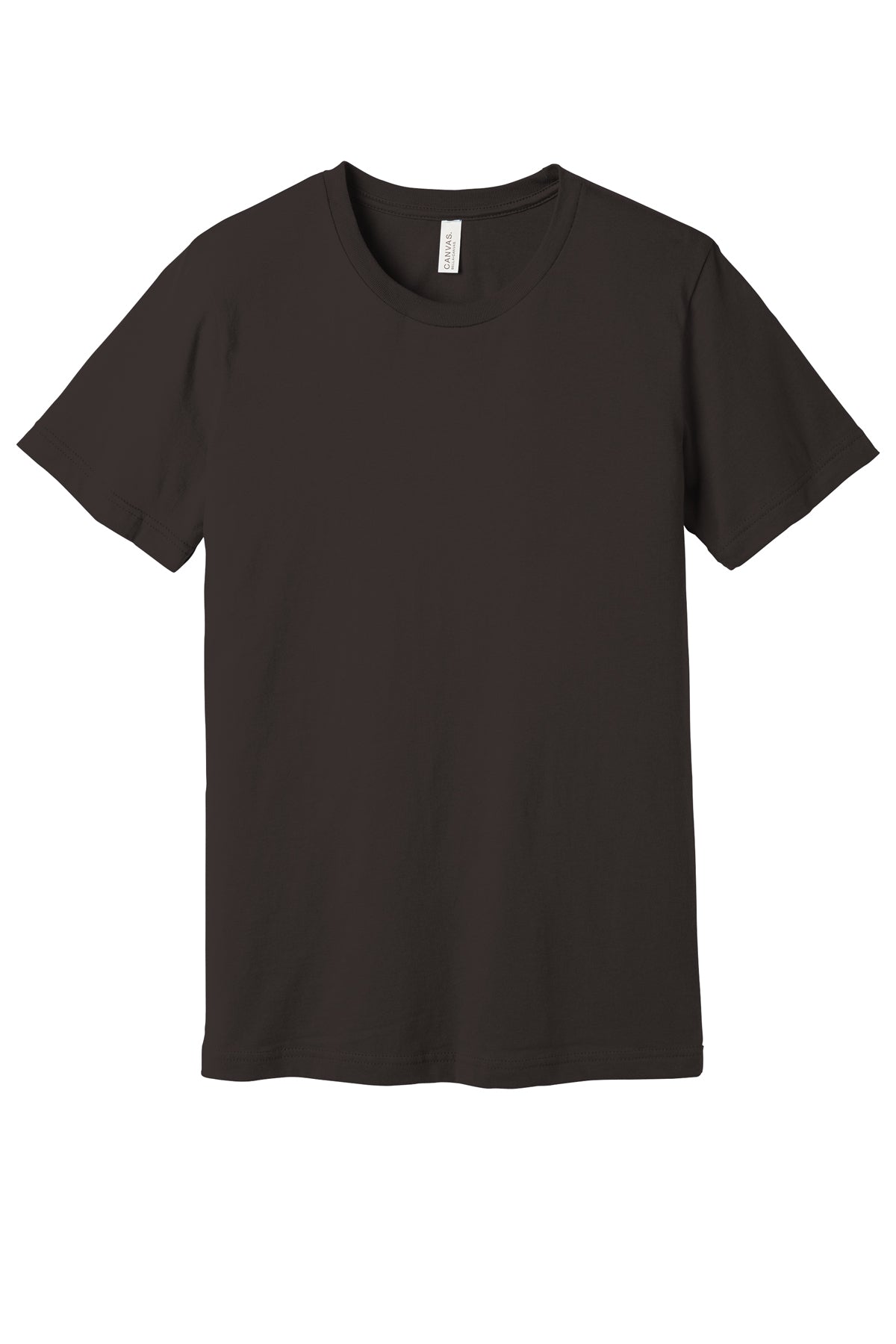 BELLA+CANVAS Unisex Jersey Short Sleeve Tee - Brown
