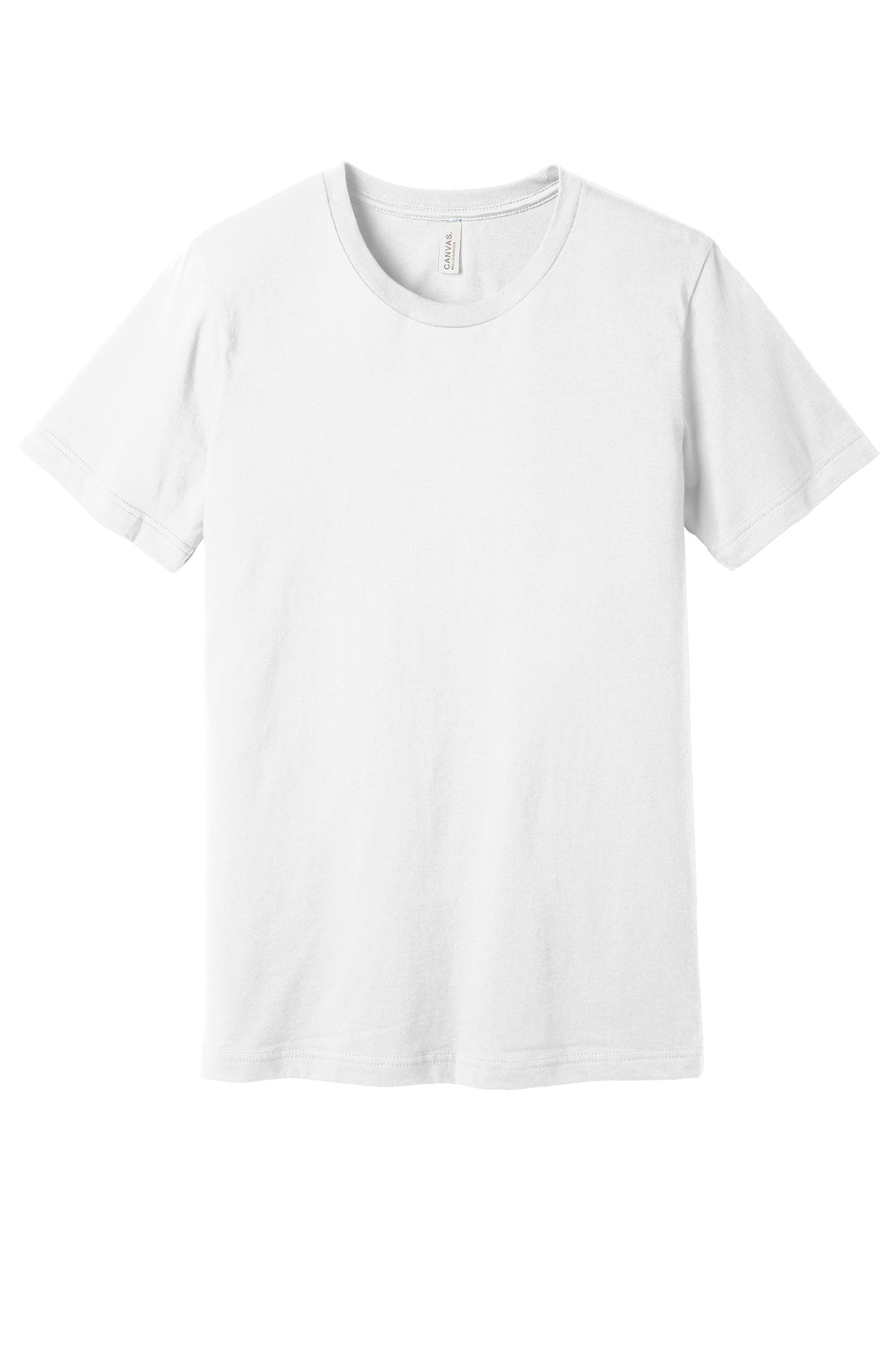 BELLA+CANVAS Unisex Jersey Short Sleeve Tee - White
