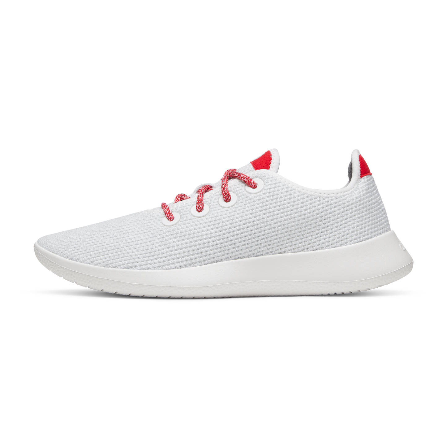 Allbirds Tree Runners - Blizzard/Bold Red (Blizzard Sole)