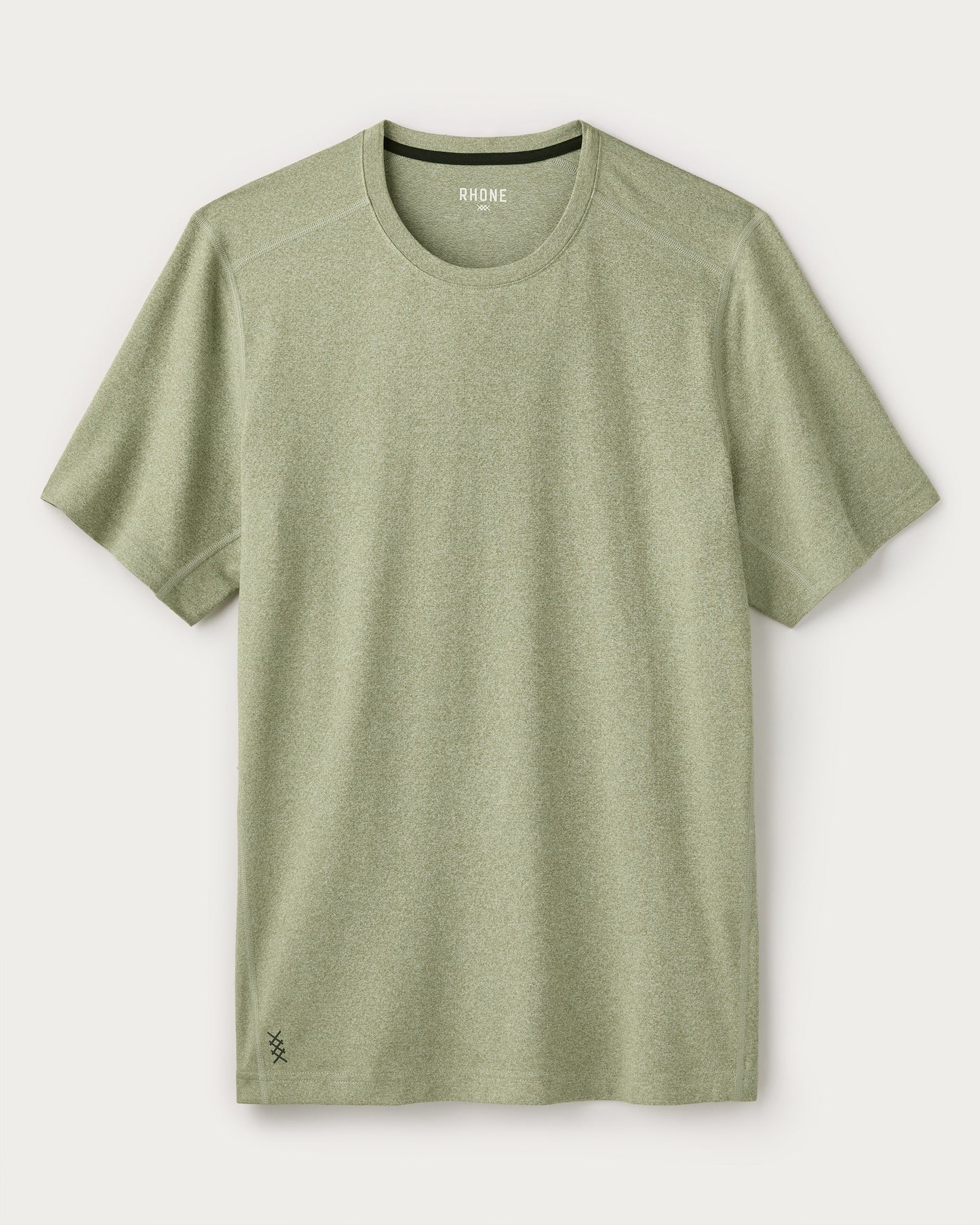 Rhone Atmosphere Tee - Dusty Sage Heather