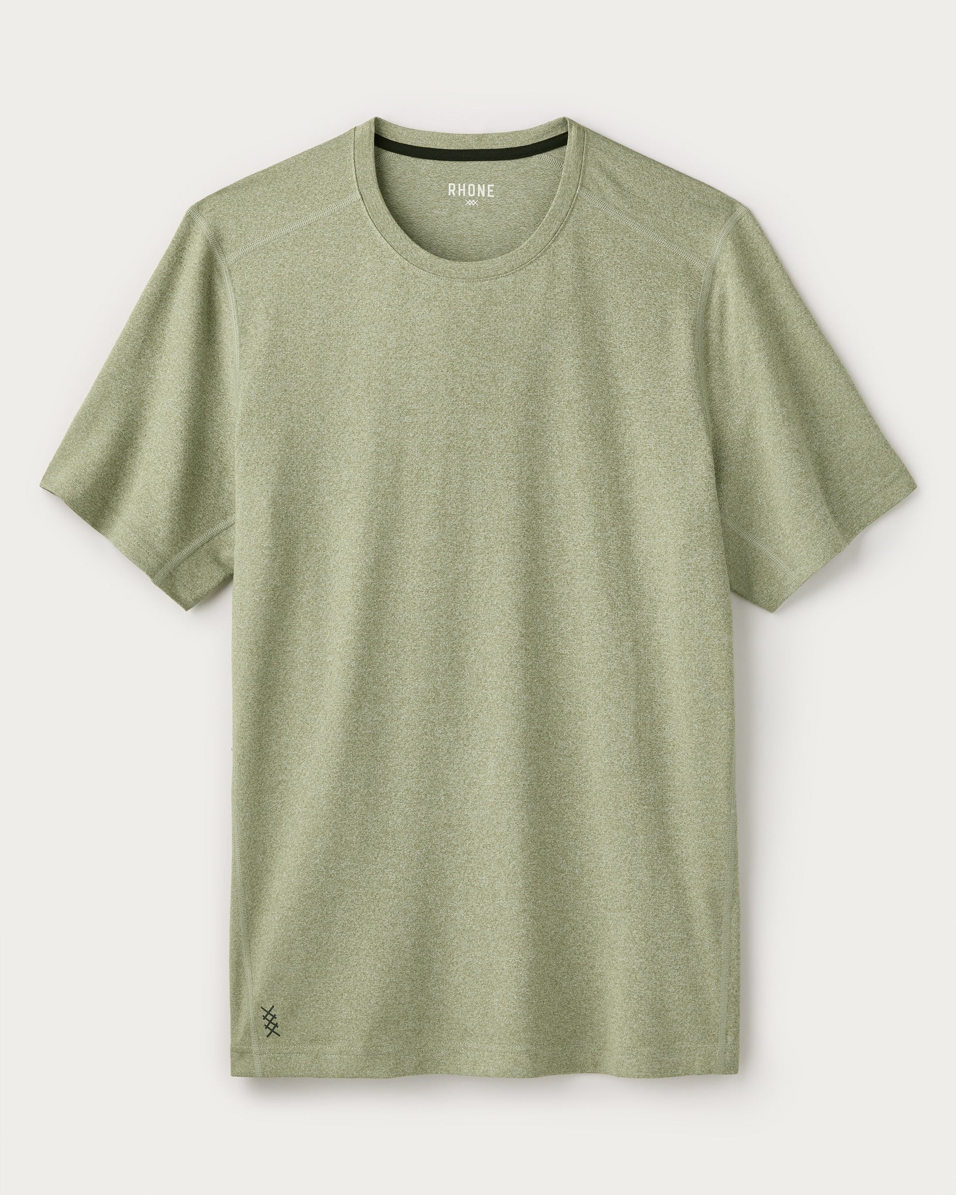 Rhone Atmosphere Tee - Dusty Sage Heather