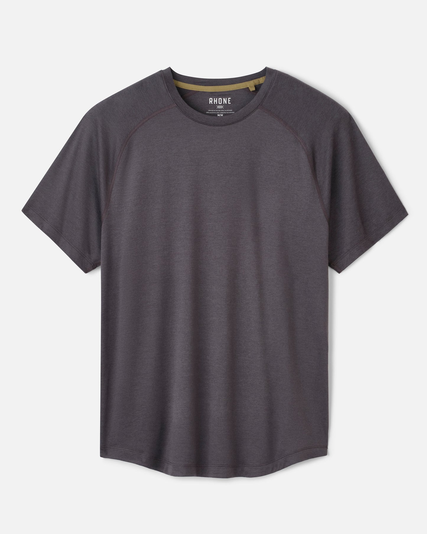 Rhone Atmosphere Tee - Asphalt Heather