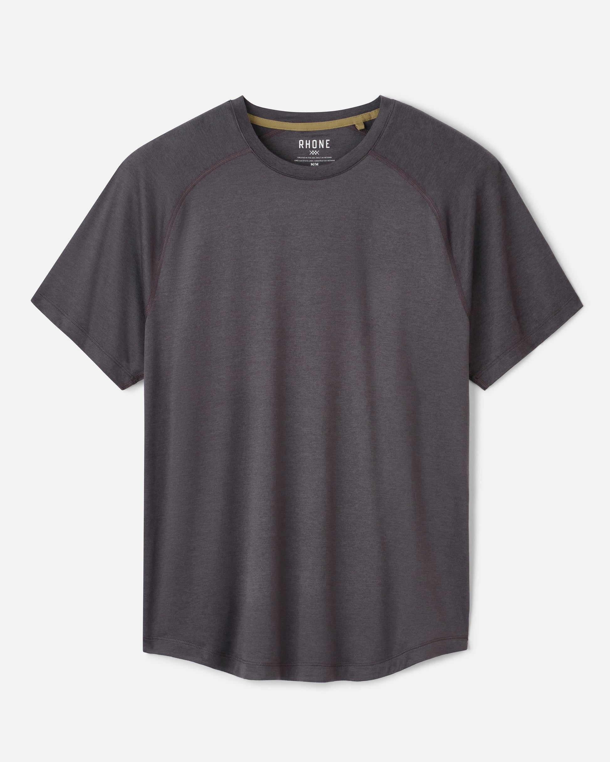 Rhone Atmosphere Tee - Asphalt Heather