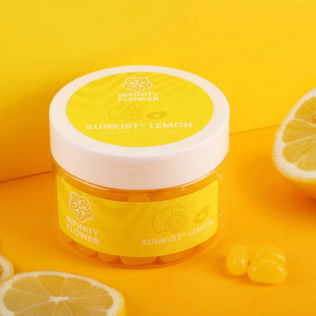 3 oz Jelly Belly Jar - Sunkist Lemon