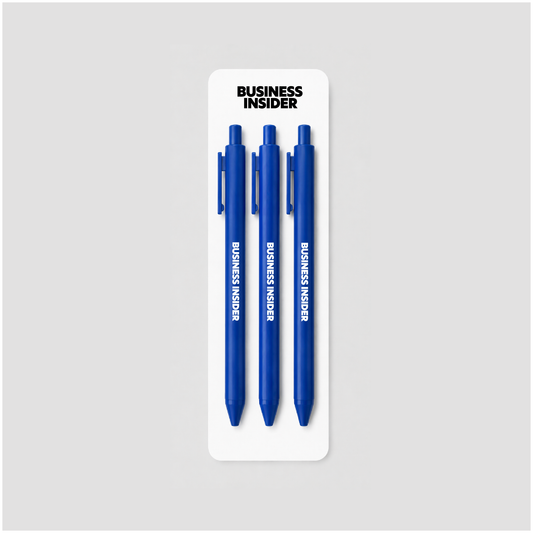 Business Insider Gel Clicker Pen Set
