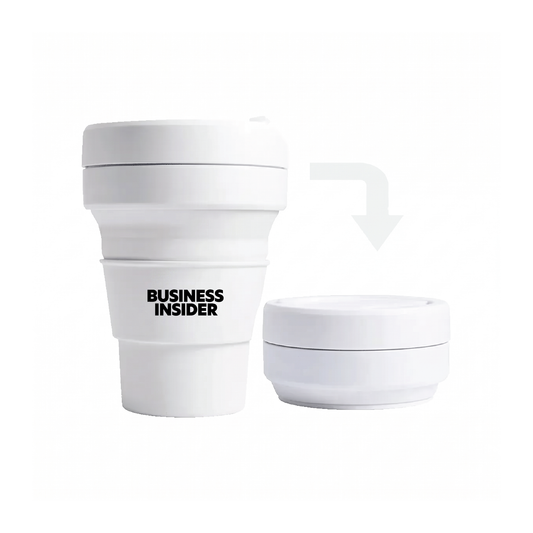Business Insider Stojo 12 oz Collapsible Travel Cup