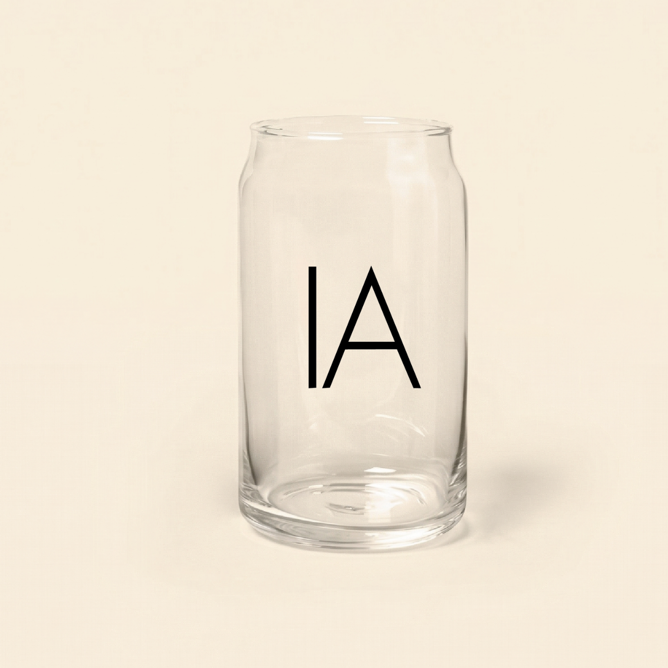 16 oz Can Glass
