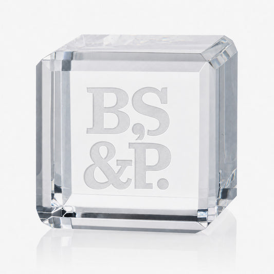 2" x 2" Davenport Cube Paperweight