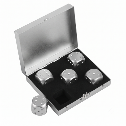 5 Piece Alloy Dice Set