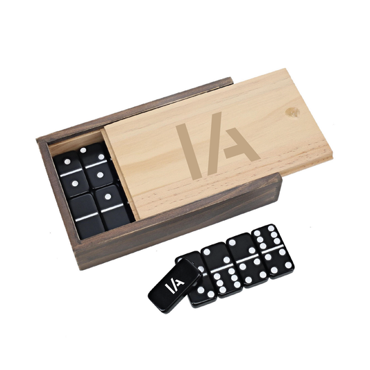 Double 6 Black Dominoes