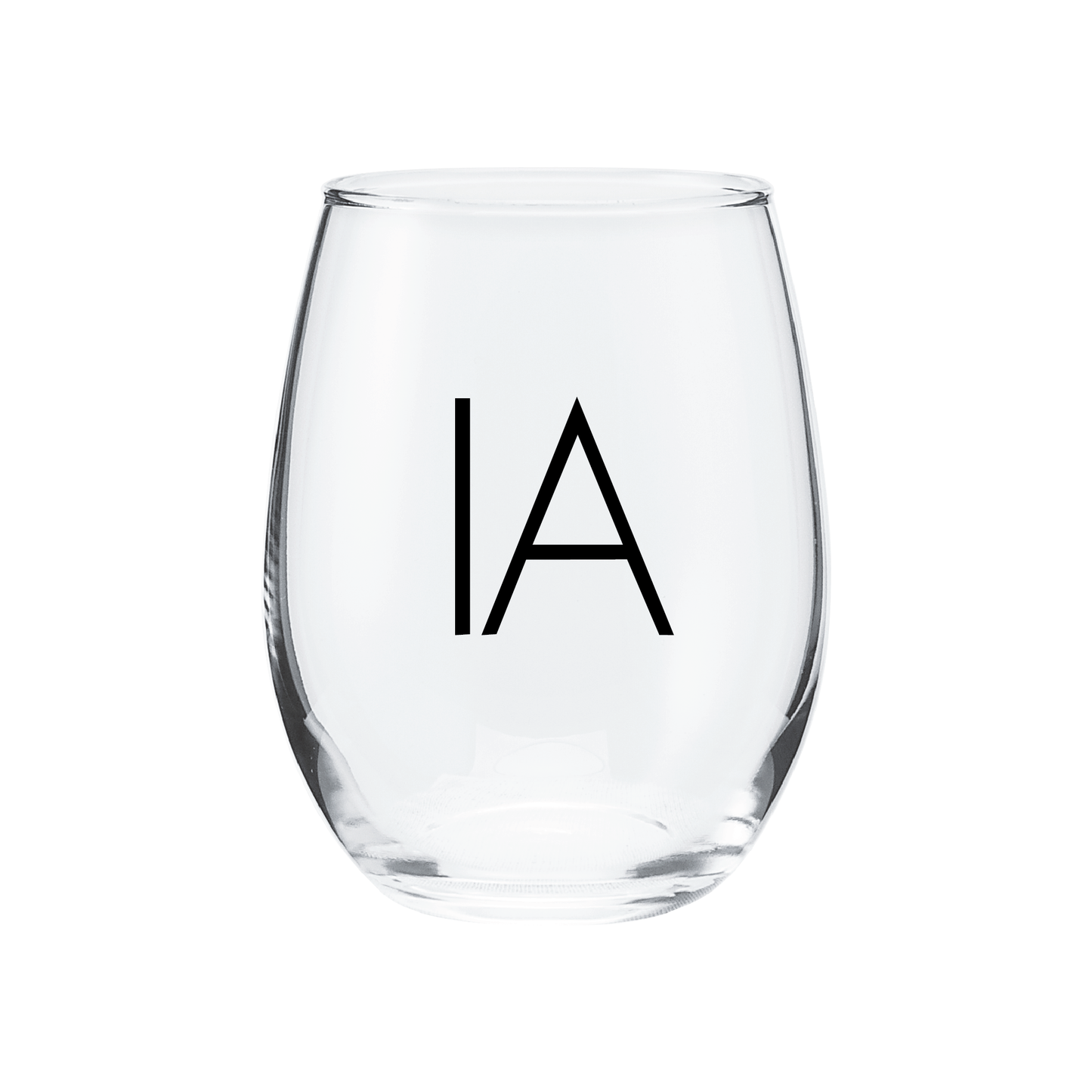 Stemless Wine Glass