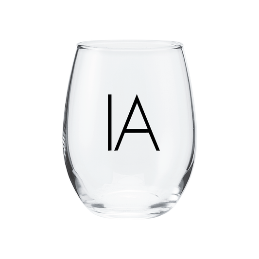 Stemless Wine Glass