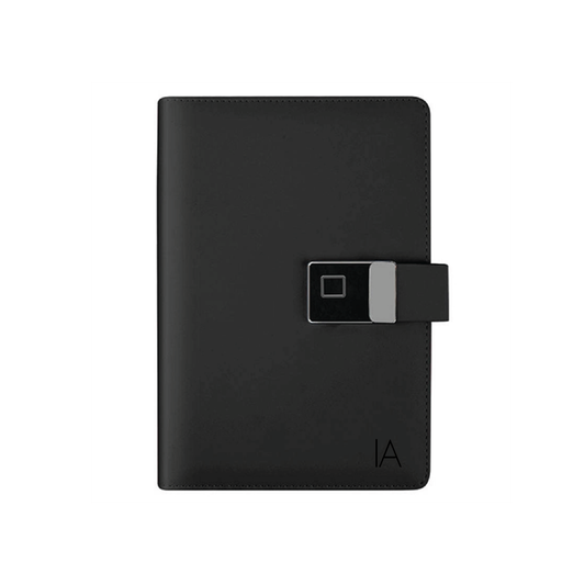 Fingerprint Lock Notebook With Power Bank