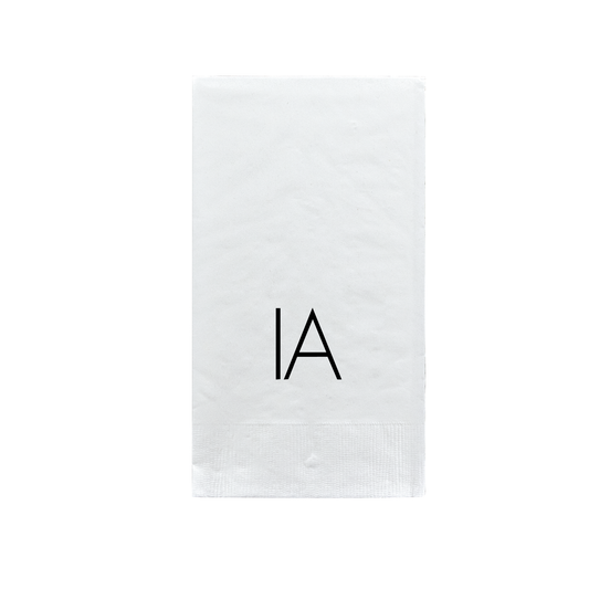 White Guest Towels