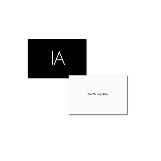 IA Soft Touch Notecard