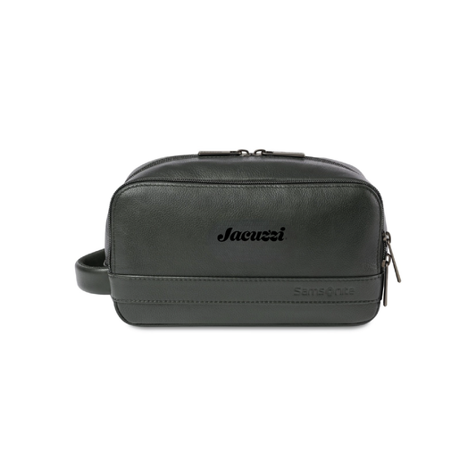Jacuzzi Samsonite Leather Toiletry Bag