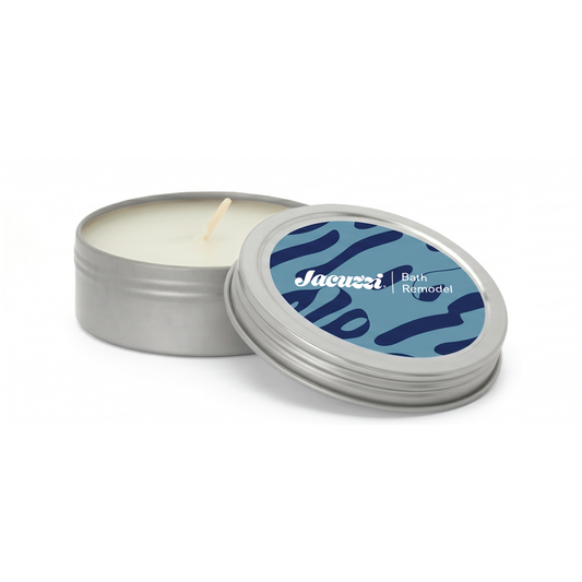 Jacuzzi 2 oz Mini Candle Tin
