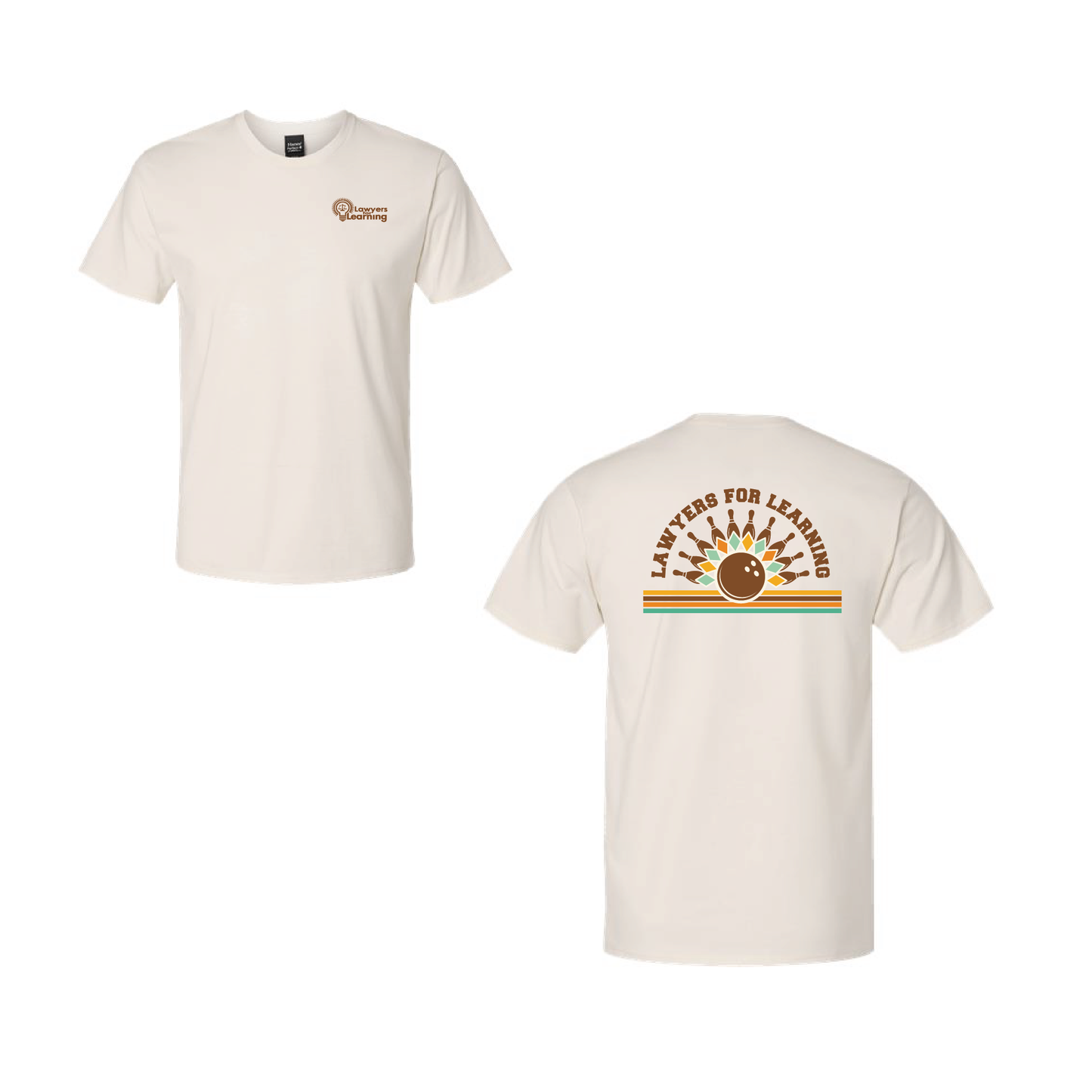 Hanes Perfect Tee: Parchment