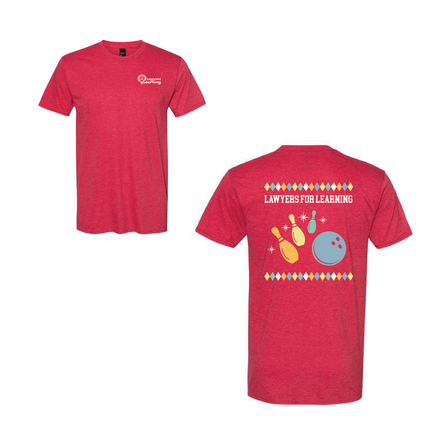 Hanes Perfect Tee: Heather Red