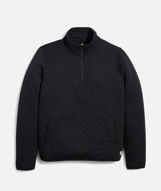 Marine Layer Men's Corbet Quarter Zip Pullover - XS