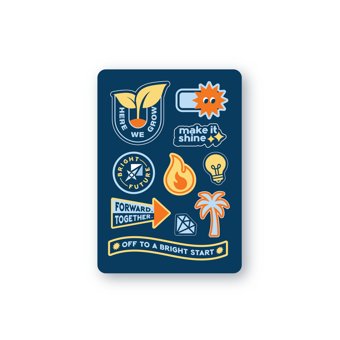 MPG 5 x 7 Sticker Sheet