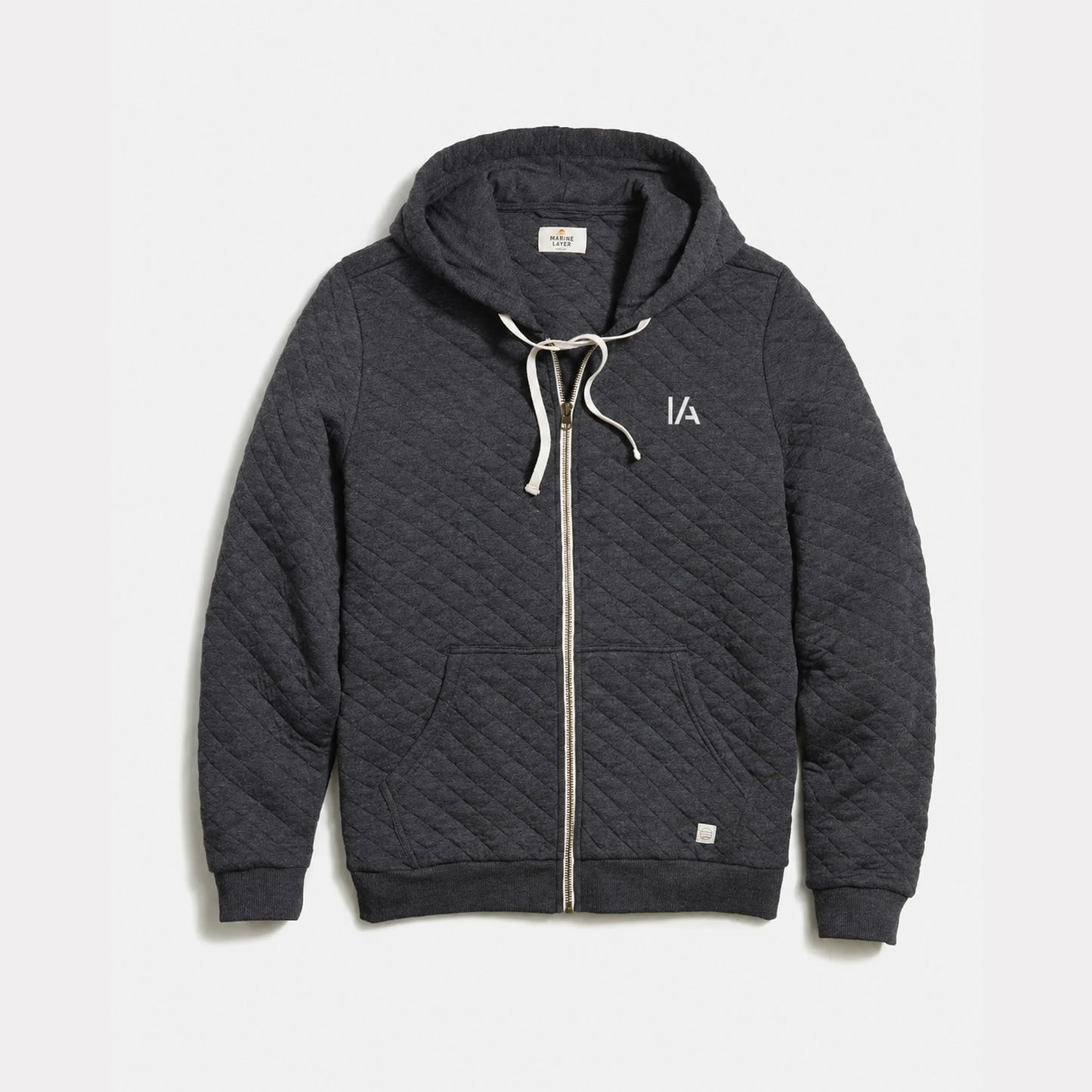 IA Marine Layer Men's Corbet Quilted Full Zip Hoodie