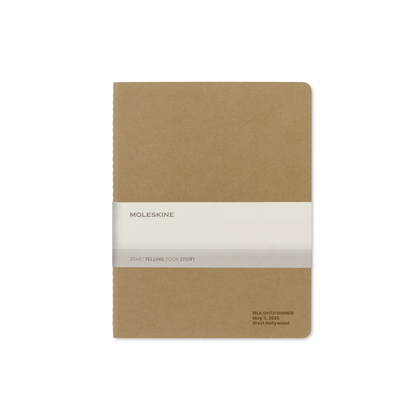 In Good Company: Moleskine Cahier Ruled XX-Large Journal