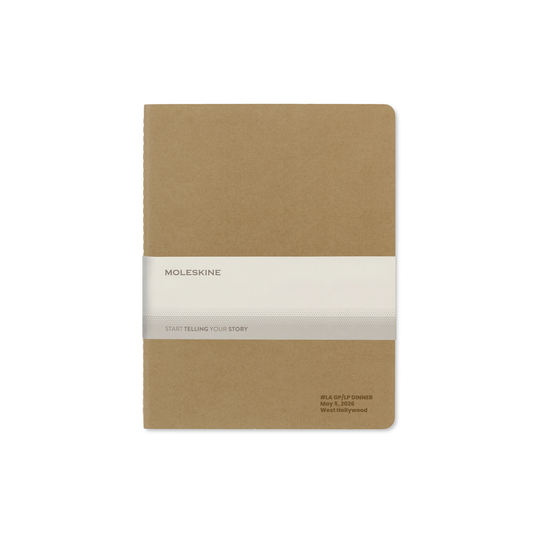 In Good Company: Moleskine Cahier Ruled XX-Large Journal