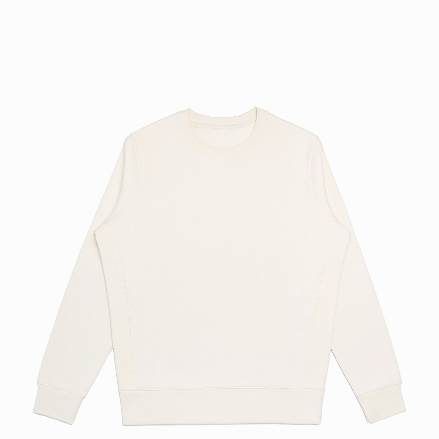 Heavyweight Organic Brushed Crew - Natural