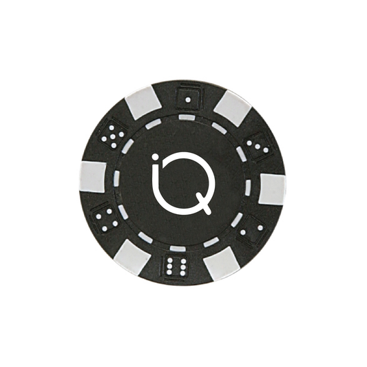 Dice Style Poker Chip
