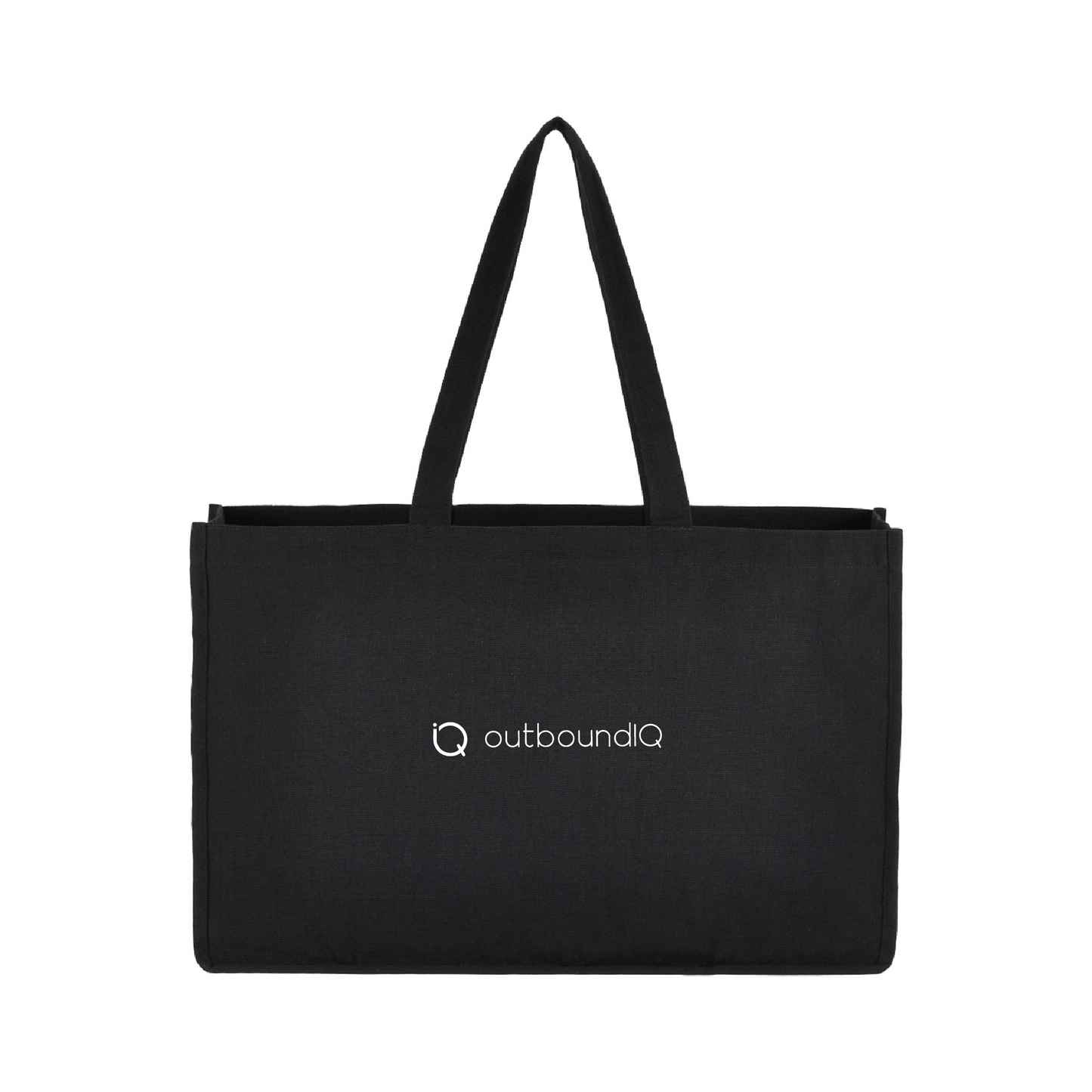 outboundIQ 10 oz Recycled Cotton Shoulder Tote