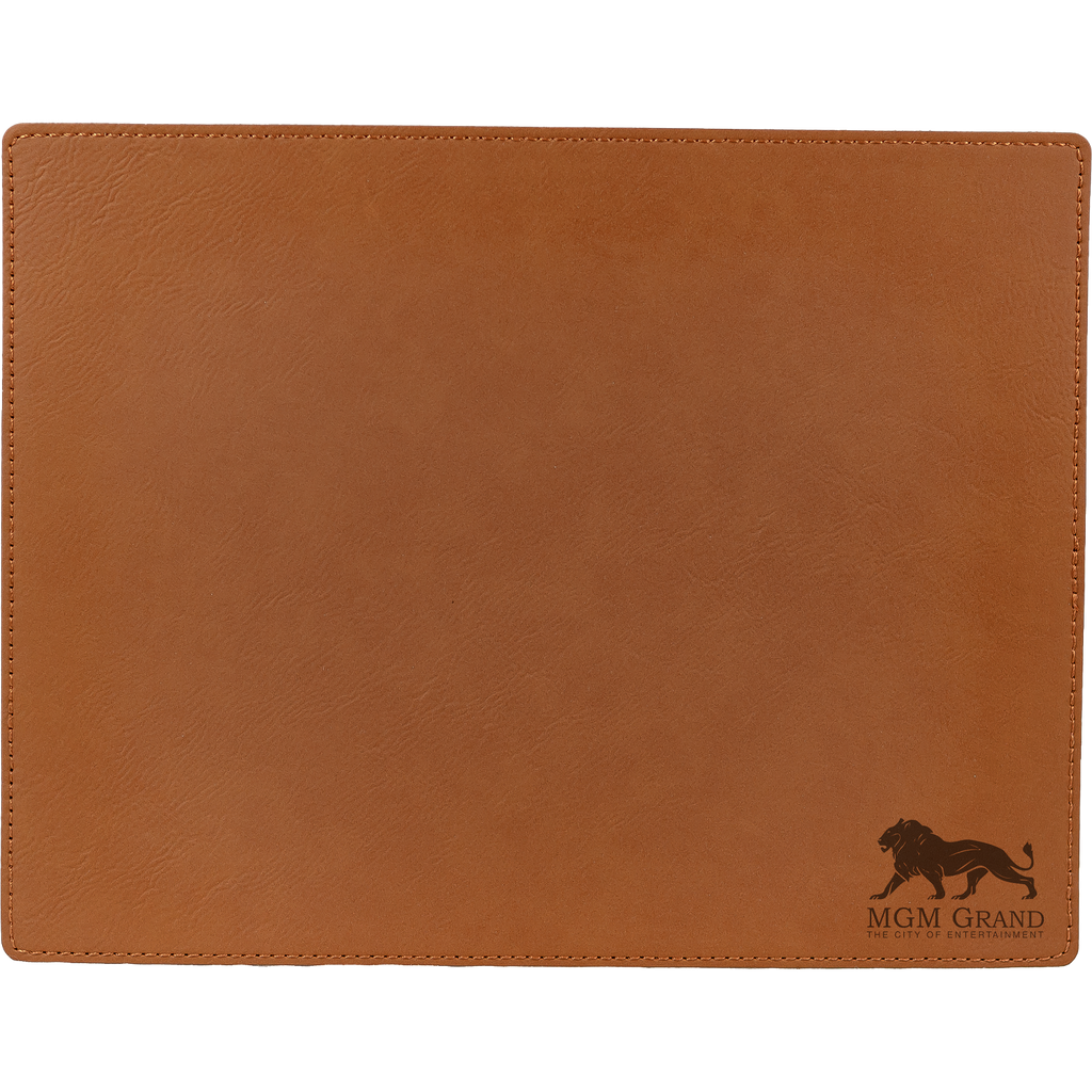 Vegan Leather Mouse Pad