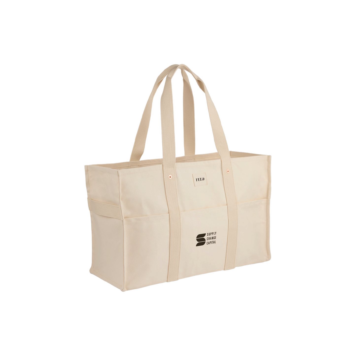 Supply Change Capital FEED Organic Cotton Large Market Tote