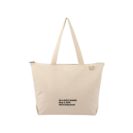 In Good Company: FEED Organic Zippered Tote