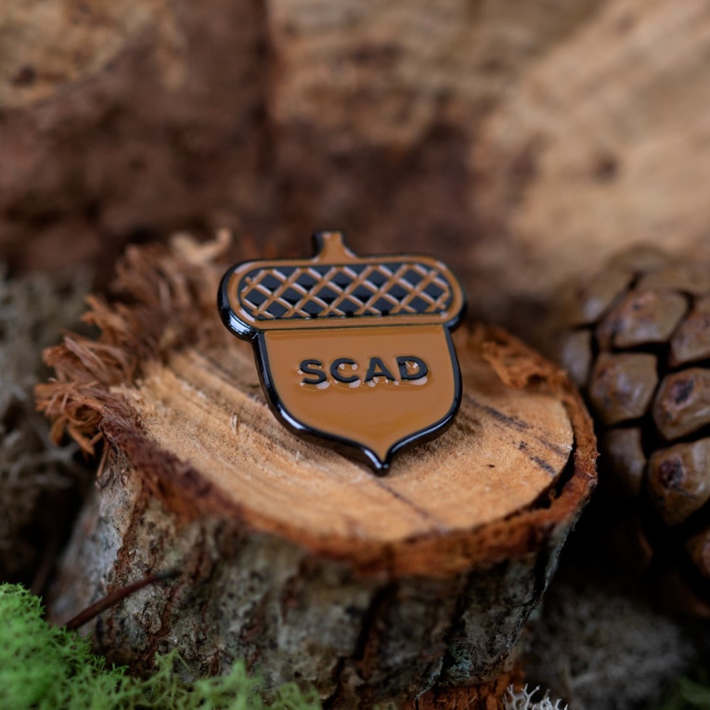 IA 1" Soft Enamel Magnetic Pin