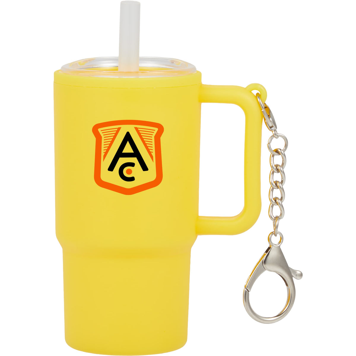 Mini 4 oz Tumbler Keychain - Yellow