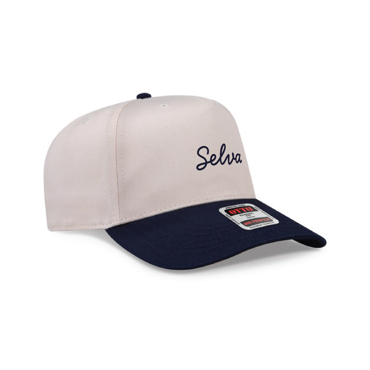 Selva Otto Cap 5 Panel Two Tone Snapback