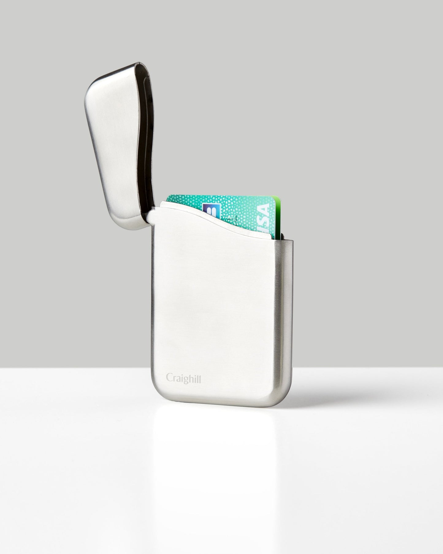Summit Card Case - Stainless Steel