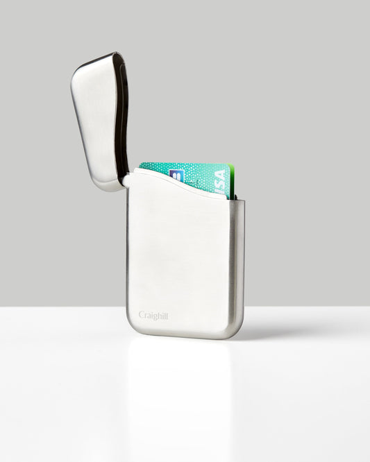 Summit Card Case - Stainless Steel
