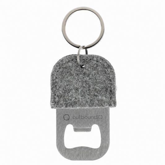 outboundIQ THE GOODS Recycled Felt Bottle Opener