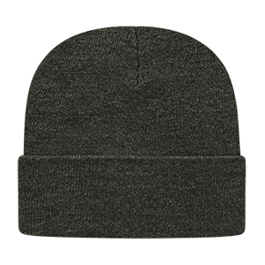 Bard Cuff Beanie - Dark Heather