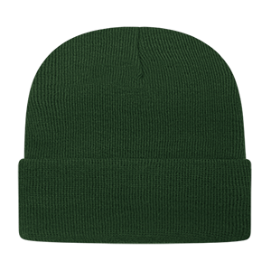 Bard Cuff Beanie - Forest Green