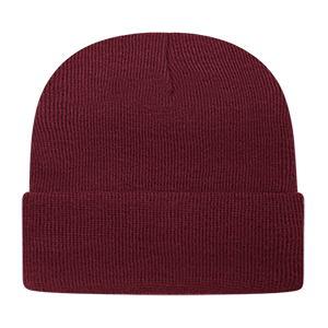 Bard Cuff Beanie - Maroon
