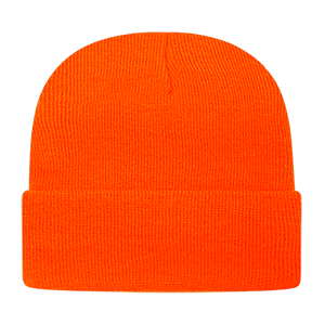 Bard Cuff Beanie - Neon Blaze