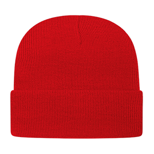 Bard Cuff Beanie - True Red