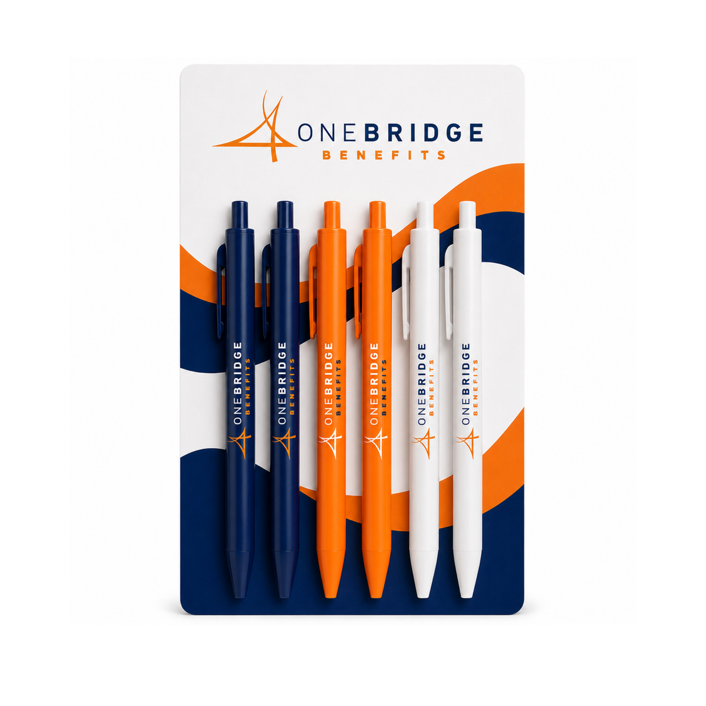Gel Clicker Pen 6-Pack