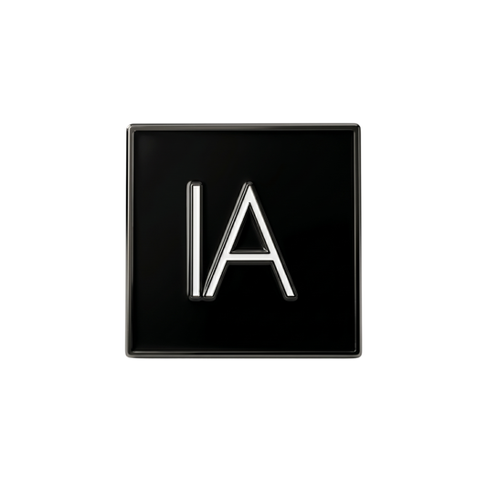 IA 1" Matte Soft Enamel Magnetic Pin