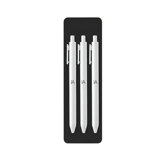 Gel Clicker Pen Set