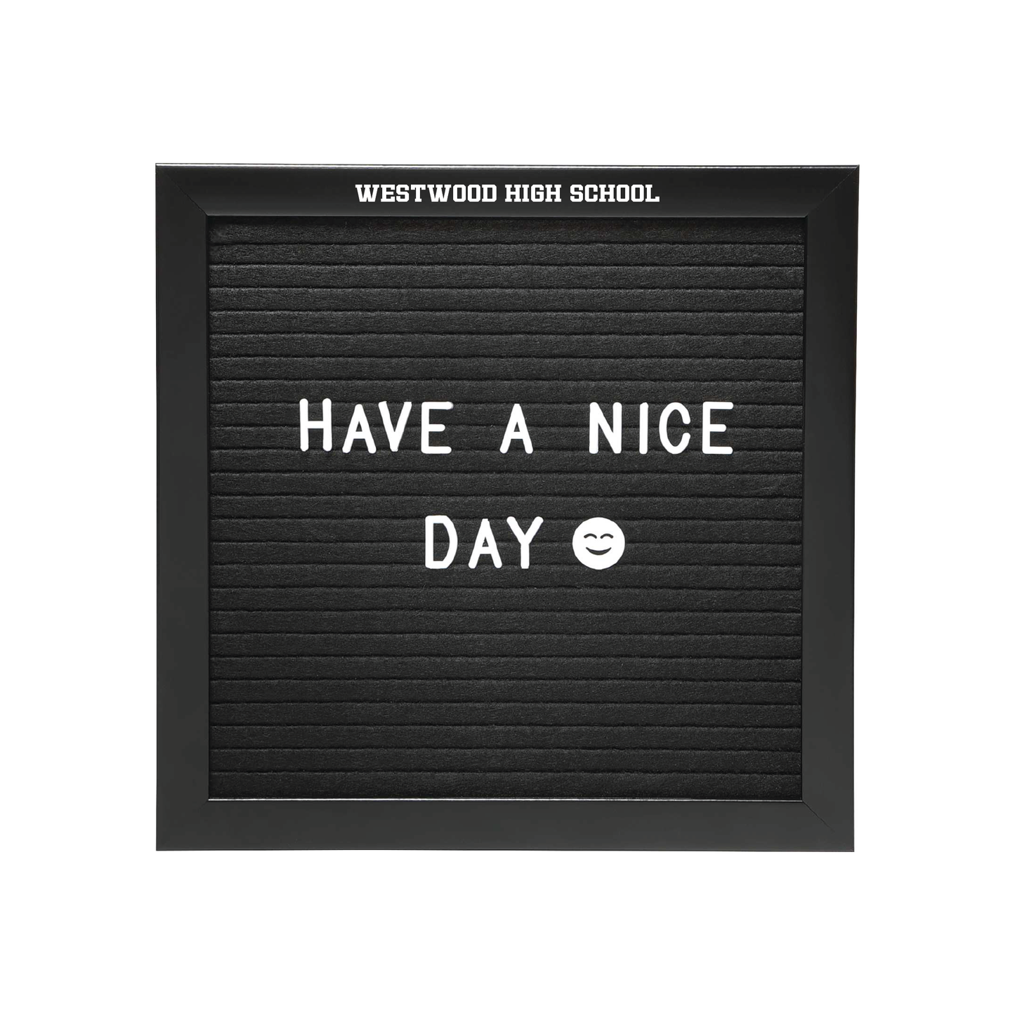 Felt Board With Letters